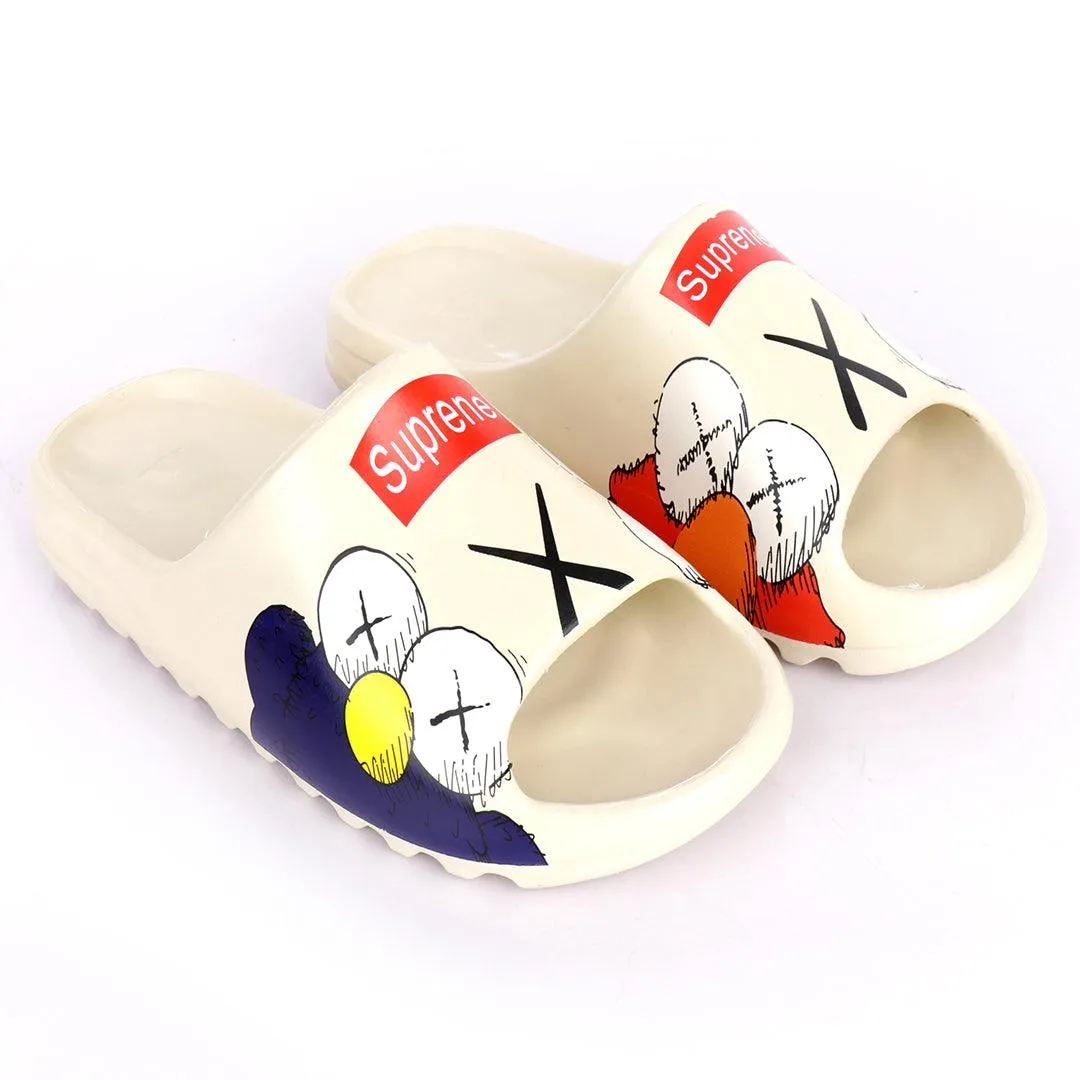 AD X Kaws Rubber Light Weight Slides