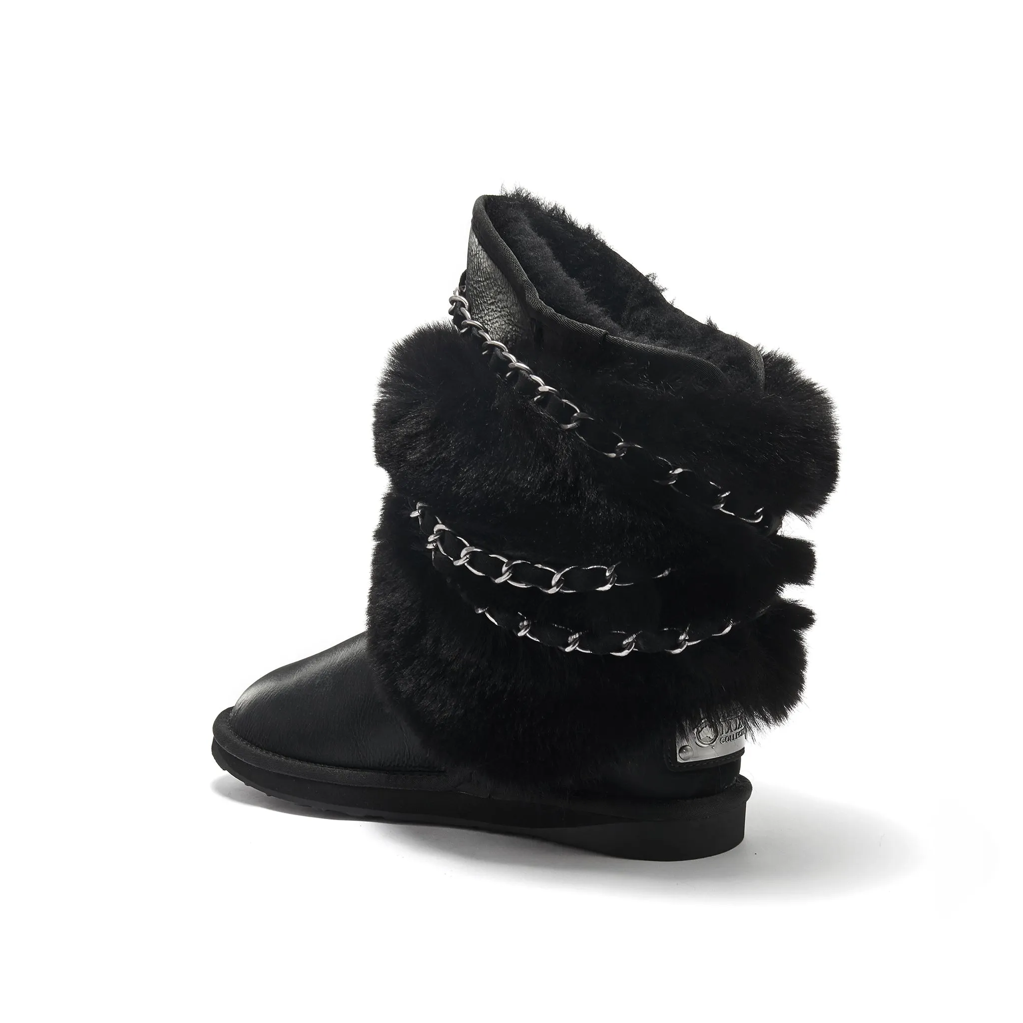 ATILLA SHORT SATIN BLACK