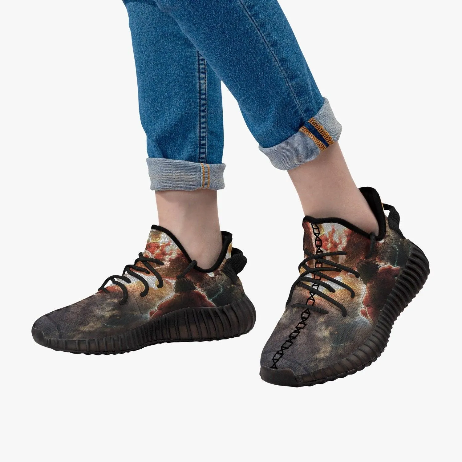 Attack On Titan Breaking Wall YZ Anime Shoes