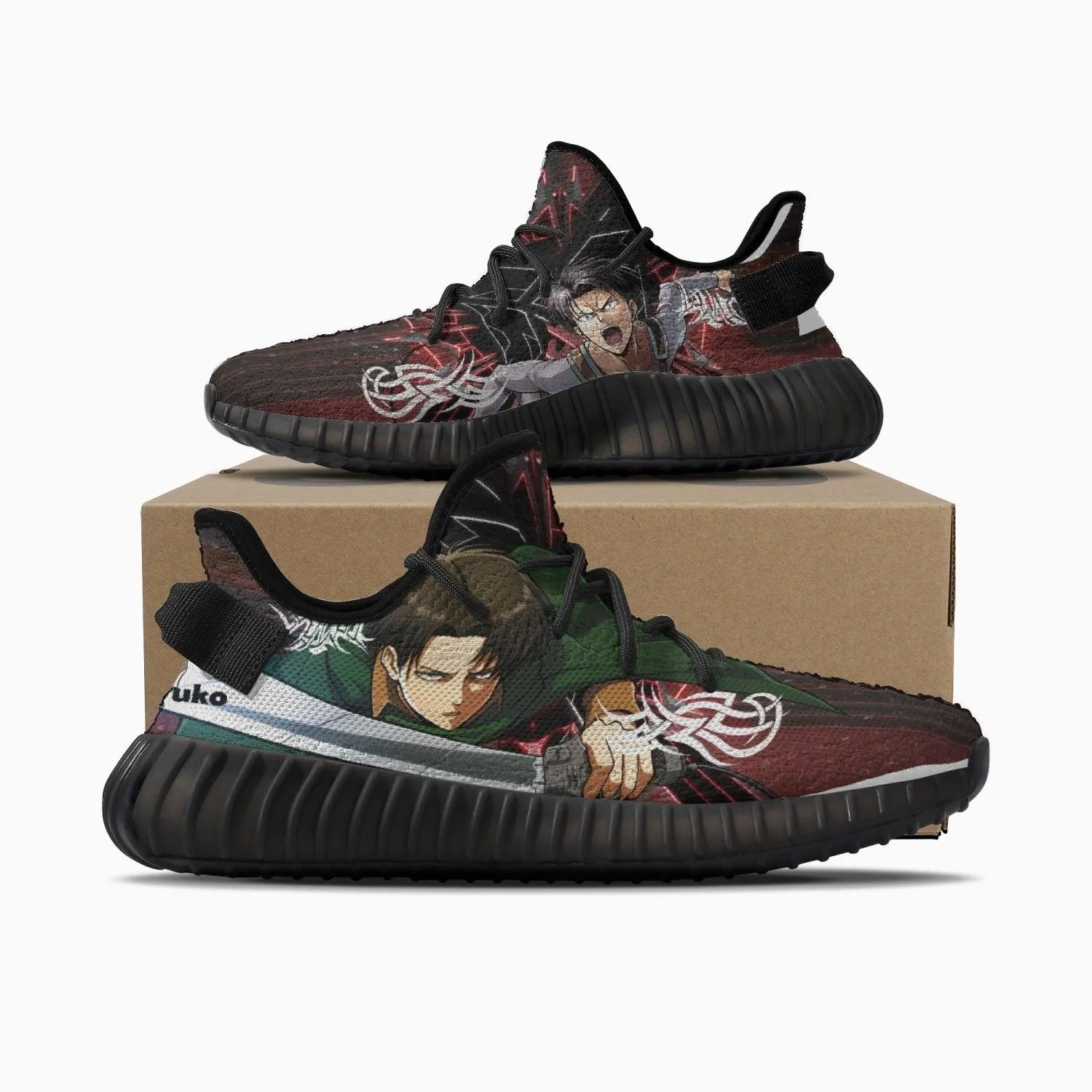 Attack On Titan Levi Ackerman YZ Anime Shoes