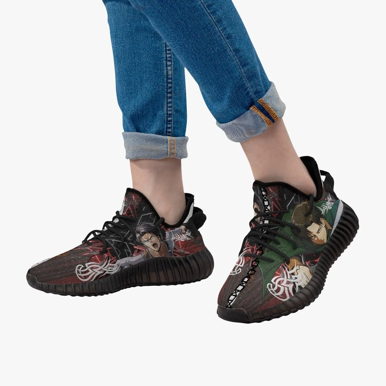 Attack On Titan Levi Ackerman YZ Anime Shoes