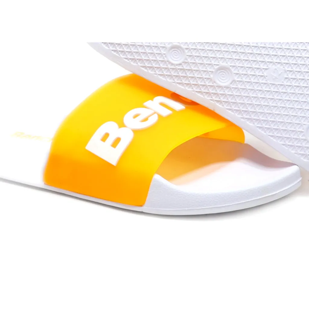 Bench. Slippers Rubber Orange Colour For Women