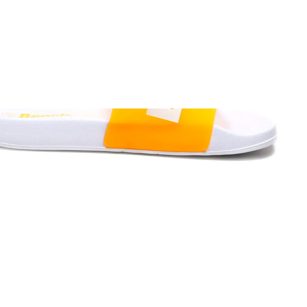 Bench. Slippers Rubber Orange Colour For Women