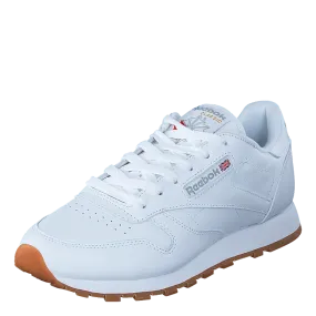 CL Lthr Int White/Gum