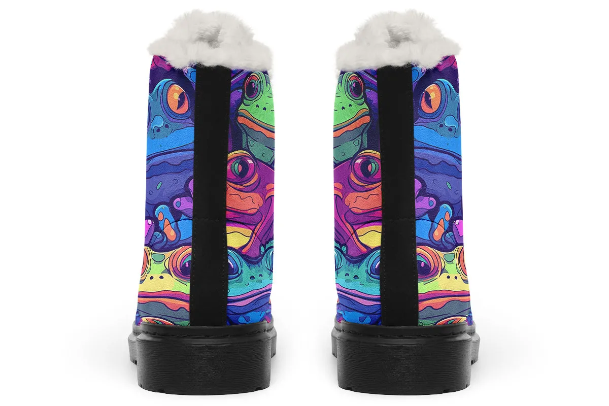 Hypnofog Faux Fur Boots