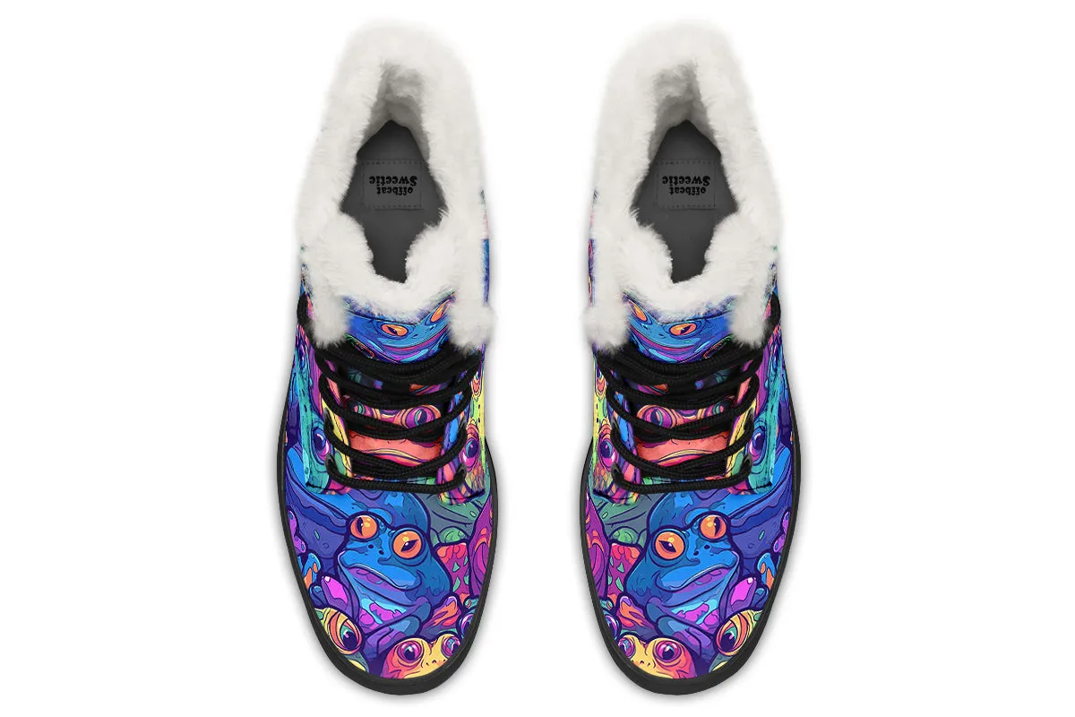 Hypnofog Faux Fur Boots