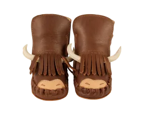 Kapi Special | Highland Cow | Cognac Classic Leather