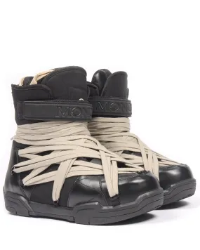 Moncler Leather Snow Boots