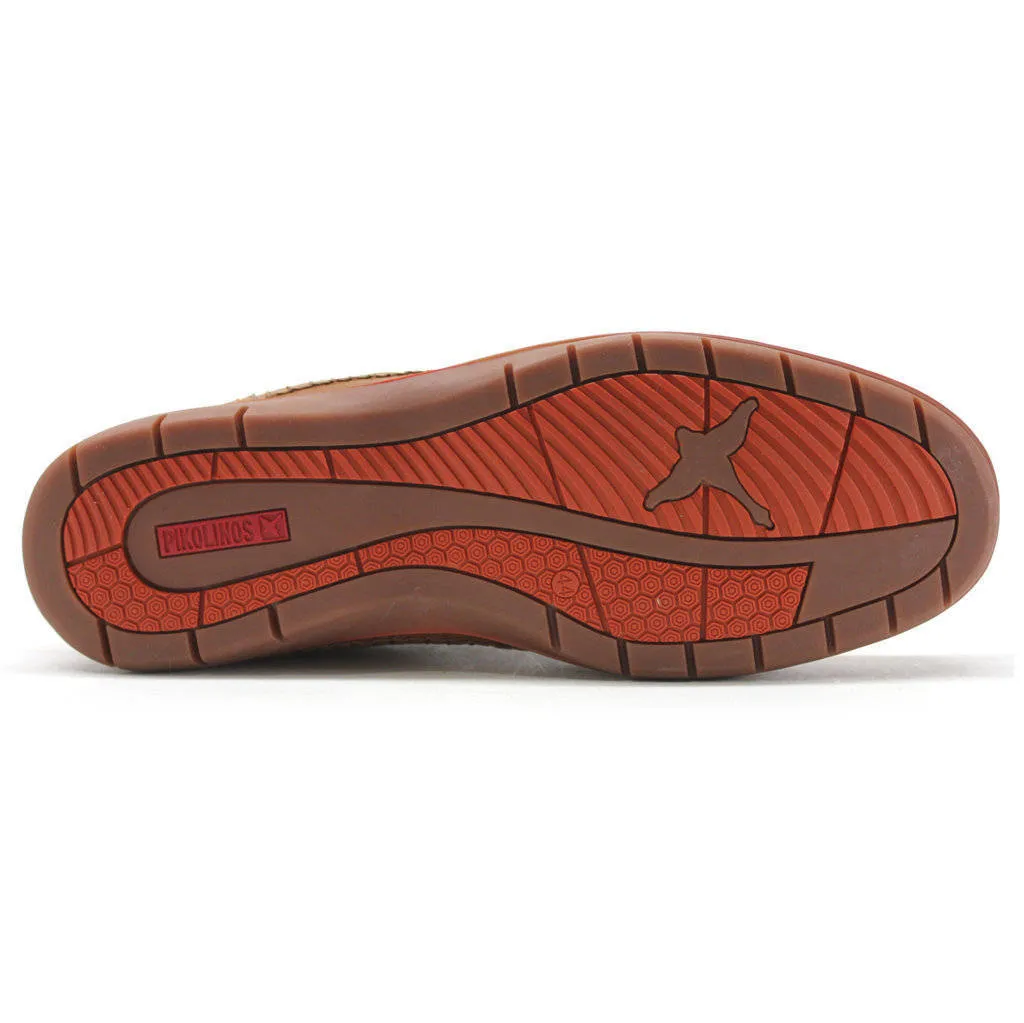 Pikolinos Marbella Calfskin Leather Men's Closed Toe Sandals