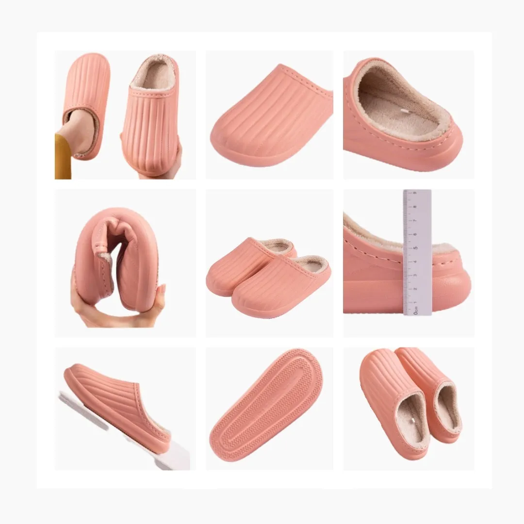 Soft, Waterproof : Indoor Slippers for Women