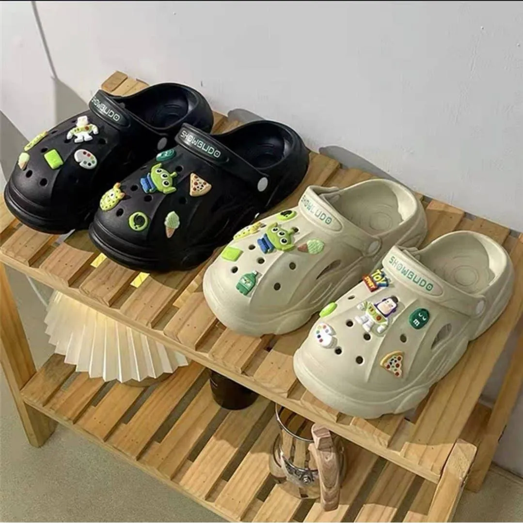 Thick-soled Baotou Slippers Beach Sandals