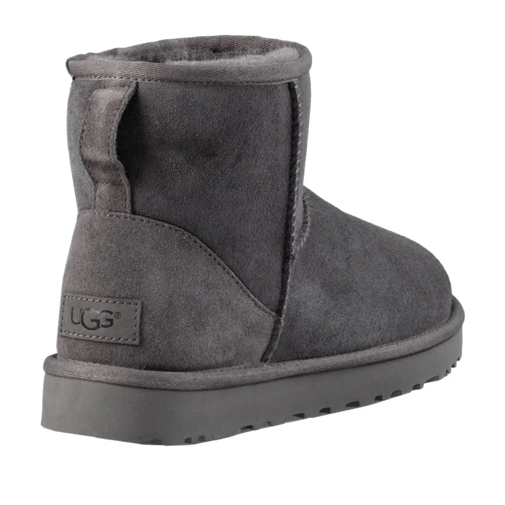 Ugg Australia Womens Classic Mini II Boots in Grey