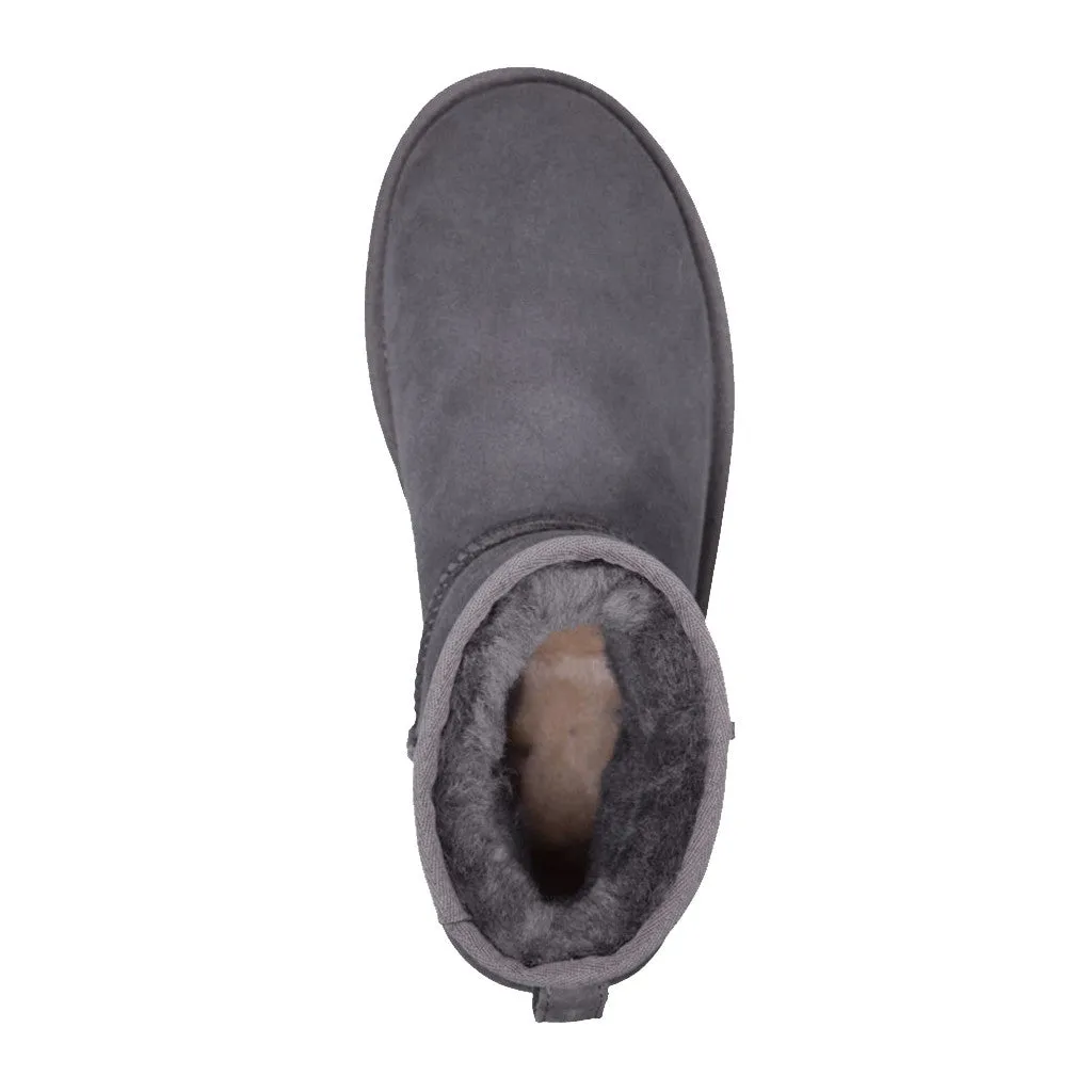 Ugg Australia Womens Classic Mini II Boots in Grey